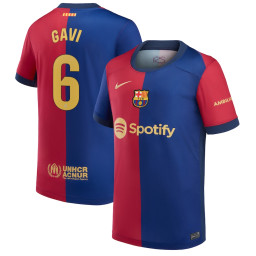 Youth Gavi Royal Barcelona 2024/25 Home Authentic Player Jersey