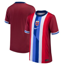 Youth Red Norway National Team 2024 Home Replica Soccer Jersey
